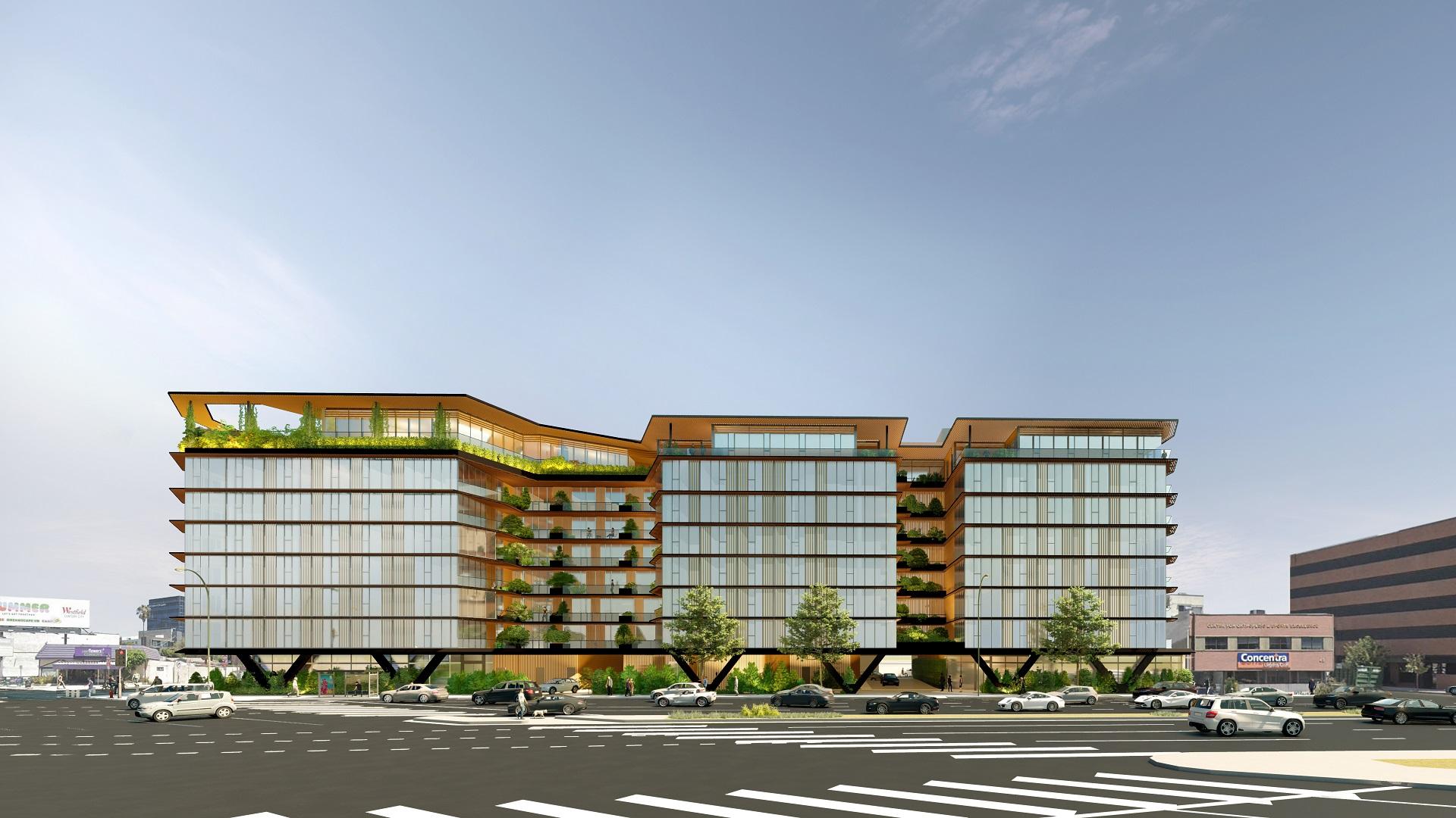Featured image for “Mixed-Use Housing Development to Replace Retail Center at 400 S San Vicente Boulevard”
